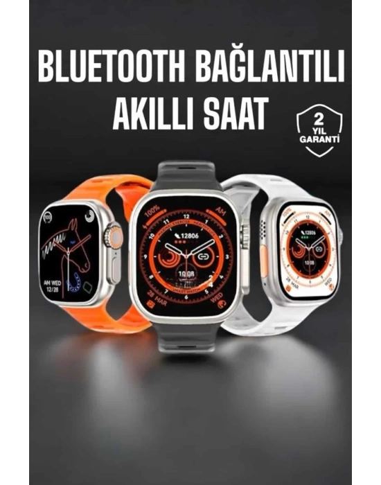 Yeni Nesil Akıllı Saat Adımsayar, GPS, Nabız Ölçer, Uyku ve Sağlık Takibi