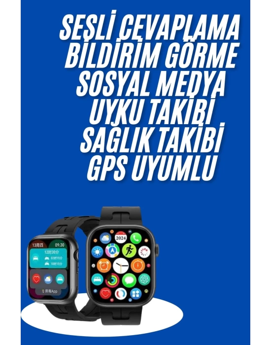 Yeni Nesil Akıllı Saat Amoled Ekran Yüksek Çözünürlüklü 41 mm Kasa