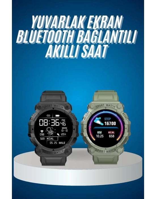 Yeni Nesil Akıllı Saat Bluetooth Bağlantılı Su Geçirmez Android ve İOS Uyumlu