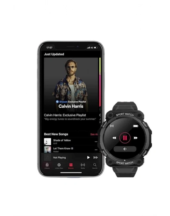 Yeni Nesil Akıllı Saat Bluetooth Bağlantılı Su Geçirmez Android ve İOS Uyumlu