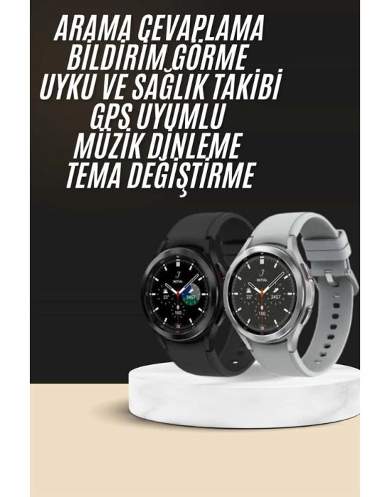 Yeni Nesil Akıllı Saat Çağrı Cevaplayabilen Plastik 47 Mm Uyumlu Kordon