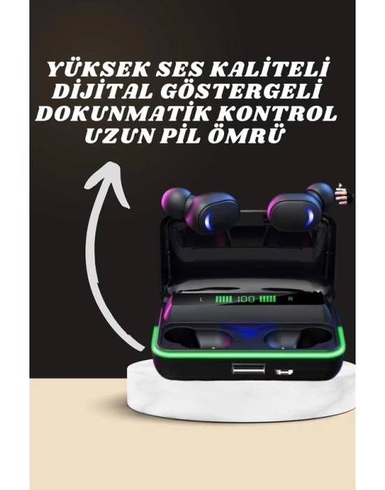 Yeni Nesil Akıllı Saat ve Bluetooth Kulaklık Kampanyası Android Ve İOS Uyumlu Uyku ve Sağlık Takibi