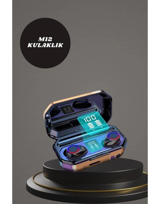 Yeni Nesil Akıllı Saat ve Bluetooth Kulaklık Kampanyası Dijital Göstergeli Powerbankli