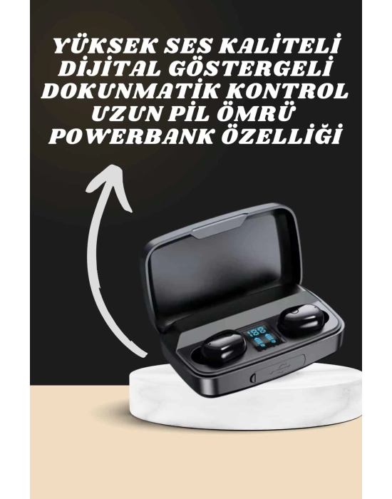 Yeni Nesil Akıllı Saat ve Bluetooth Kulaklık Kampanyası Dokunmatik Kare 7 Kordonlu