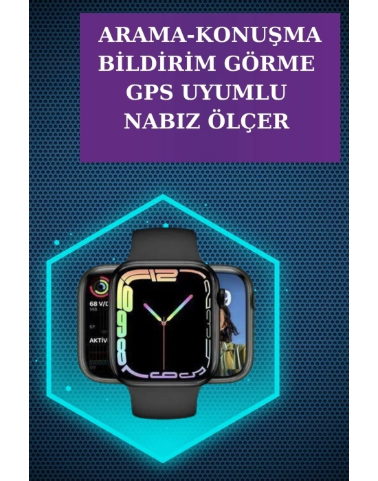 Yeni Nesil Akıllı Saat ve Kablosuz Kulaklık Kampanyası İkili Set Bluetooth Bağlantılı