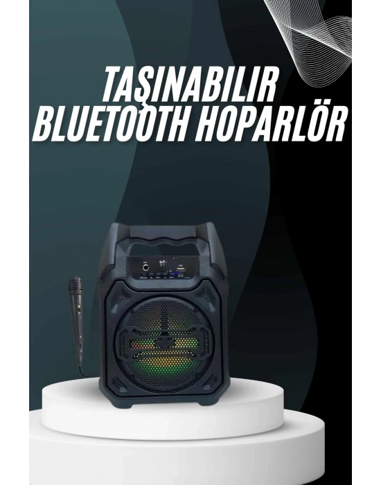 Yeni Nesil Bluetooth Hoparlör USB TF Kart Girişli Çoklu Bağlantı