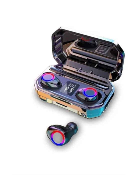 Yeni Nesil Bluetooth Kulaklık Uzun Pil Ömrü El Fenerli Dijital Şarj Göstergeli