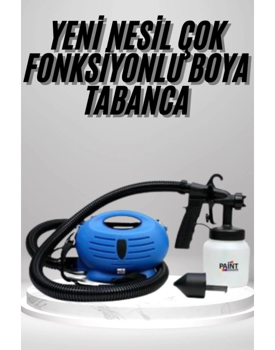 Yeni Nesil Boya Tabancası Çok Fonksiyonlu Boya Tabanca Taşınabilir Askılı