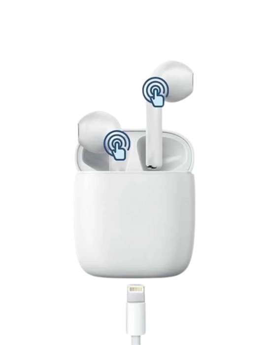 Yeni Nesil Çift Mikrofonlu Dokunmatik Kablosuz Bluetooth Kulaklık