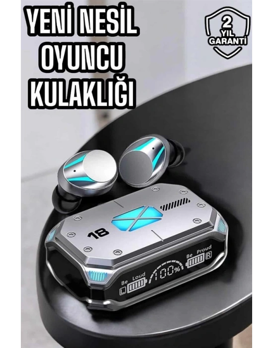 Yeni Nesil Kablosuz Bluetooth Kulaklık Dijital Göstergeli 5.3 Bluetooth
