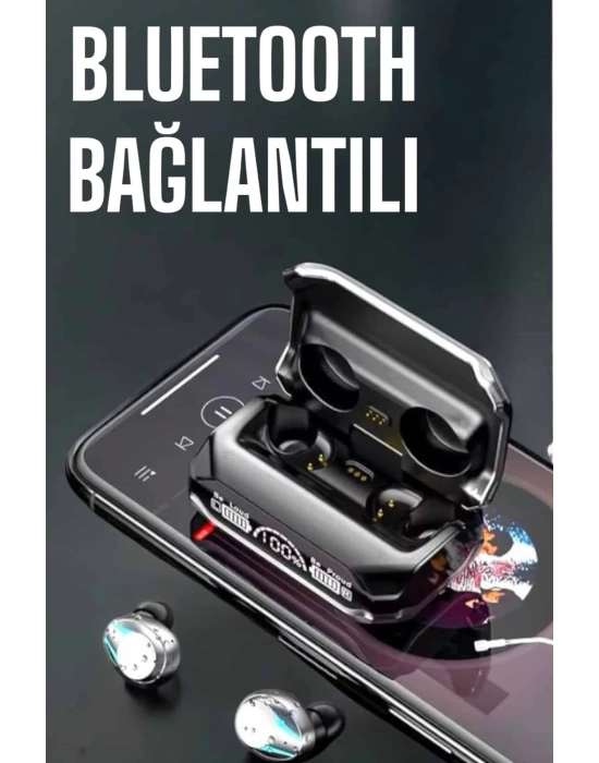 Yeni Nesil Kablosuz Bluetooth Kulaklık Dijital Göstergeli 5.3 Bluetooth