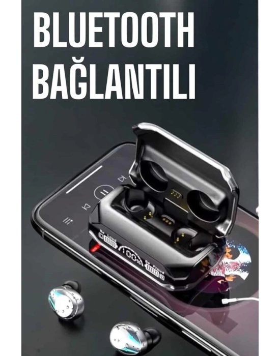 Yeni Nesil Kablosuz Bluetooth Kulaklık Dijital Göstergeli 5.3 Bluetooth