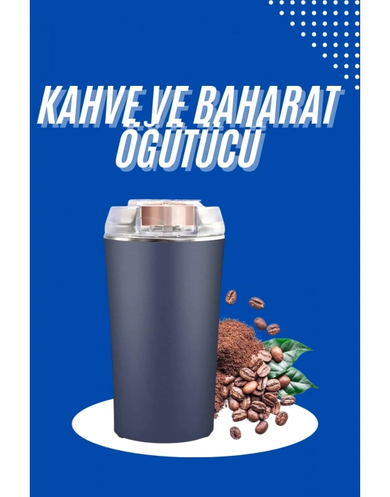 Yeni Nesil Kahve ve Baharat Öğütücü Paslanmaz Çelik Kahve Değirmeni
