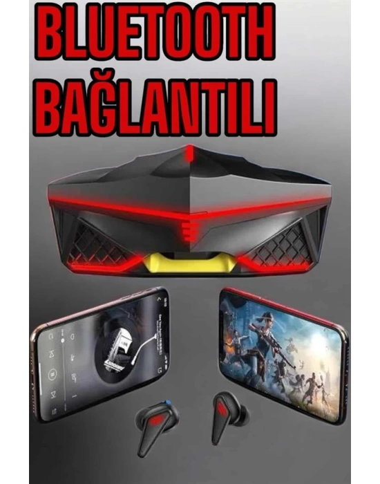 Yeni Nesil Oyuncu Kulaklığı Gürültü Önleyici Uzun Pil Ömrü Bluetooth Bağlantılı