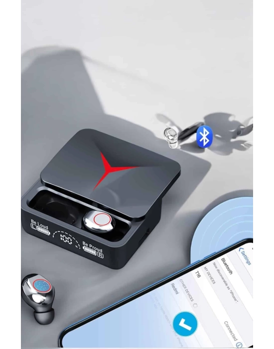 Yeni Nesil Powerbankli Bluetooth Bağlantılı Kablosuz Kulaklık