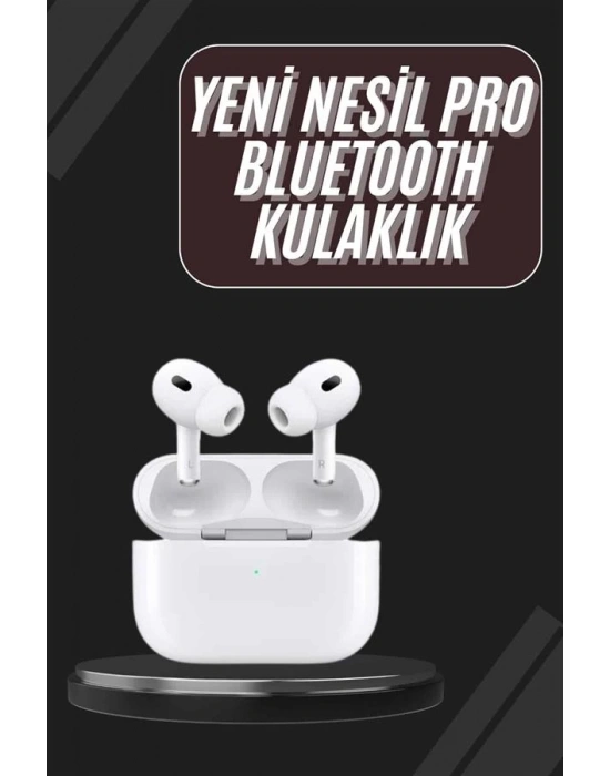 Yeni Nesil Pro Bluetooth Kulaklık Android ve İOS Uyumlu Dokunmatik Kontrol