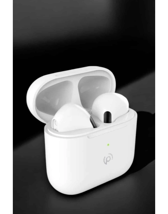 Yeni Nesil Pro Bluetooth Kulaklık Uzun Pil Ömrü Beyaz