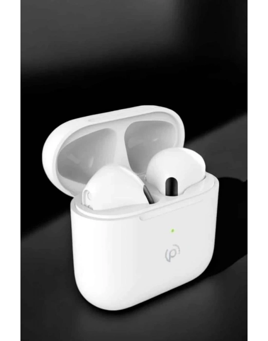 Yeni Nesil Pro Bluetooth Kulaklık Uzun Pil Ömrü Beyaz
