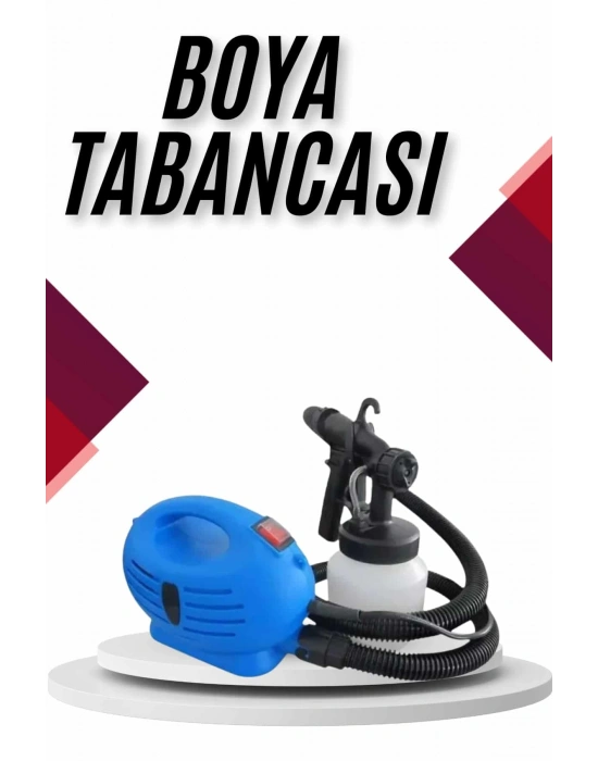 Yeni Nesil Taşınabilir Boya Tabancası Hazneli Elektrikli