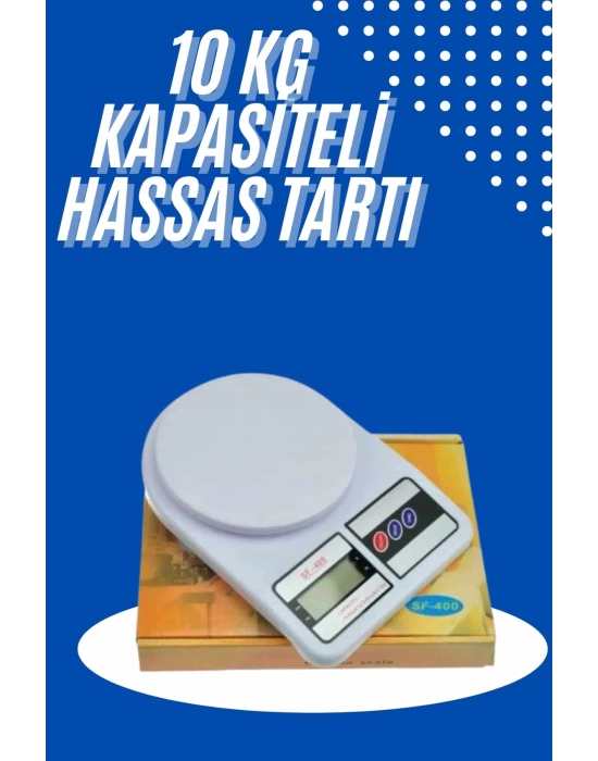 Yeni Nesil Taşınabilir Dijital Hassas Mutfak Tartısı Mutfak Terazisi Hassas Ölçüm 10 Kg