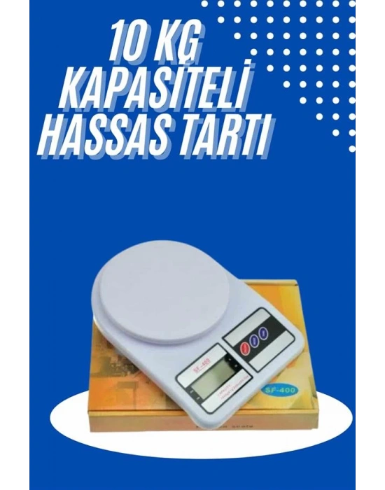 Yeni Nesil Taşınabilir Dijital Hassas Mutfak Tartısı Mutfak Terazisi Hassas Ölçüm 10 Kg