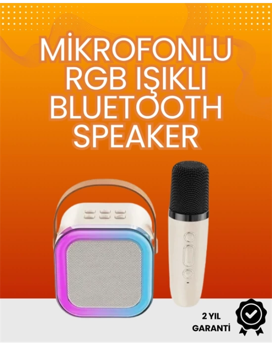 Yüksek Performanslı Kablosuz Karaoke Hoparlör
