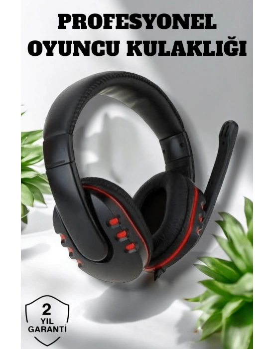 Yüksek Ses Kalitesi ve Aktif Gürültü Engelleme Özellikli Kablolu Mikrofonlu Kulaklık