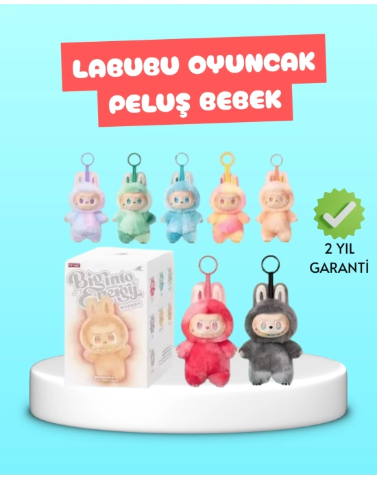 Yumuşak Dolgulu Labubu Karakter Peluş Oyuncak