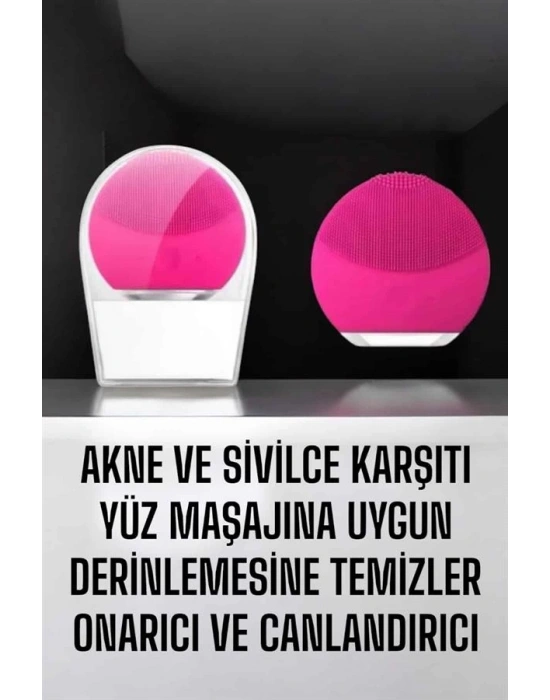 Yüz Temizleme Aleti Genç Görünüm Sağlayan, Kan Dolaşımını Hızlandıran, Kablosuz ve Taşınabilir