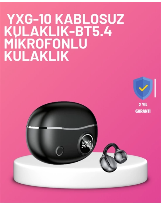 YXG10 Klipsli Açık Kulaklık – Spor İçin Uygun, APTX Ses, Ergonomik Yapı