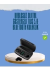 10 Metre Çekim Mesafeli Hafif Tasarımlı Bluetooth Kulaklık ve Şarj Kutusu Seti