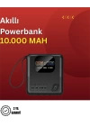 10.000 mAh Çok Amaçlı Akıllı Saat ve Powerbank Cihaz