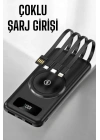 10.000 Mah Powerbank 4 Portlu Hızlı Şarj Dijital Göstergeli