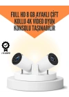 10.000 Oyun Destekli, Çift Kollu 4K Projeksiyon – HDMI, USB, AUX, Ethernet Yok
