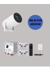 10.000 Oyun Destekli, Çift Kollu 4K Projeksiyon – HDMI, USB, AUX, Ethernet Yok