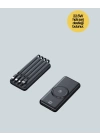 10000mAh Kablosuz ve Hızlı Şarj Destekli Powerbank – Taşınabilir Şarj Gücü