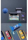 1080P 3 Lensli WİFİ Araç İçi Kameralı Ekran DVR Kaydedici Gece Görüşlü