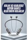 120 Saat Bluetooth Kulaklık Kablolu Boyun Askılı SD Kart Girişli ANC Özellikli