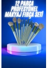 13 Parça Makyaj Fırça Seti Far Kontür Aydnlatıcı Fırçası İz Bırakmaz Hafif ve Yumuşak