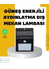 144 LEDli Geniş Aydınlatma Alanına Sahip Güneş Enerjili Güvenlik Lambası