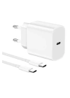 15/Pro/Pro Max 25W İOS Uyumlu Hızlı Şarj Aleti Adaptörlü Beyaz