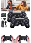 2 Kollu Kablosuz 2.4G Retro Oyunlar 4k Game Stick 3500 Oyun Atari