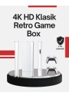 2 Kollu Kablosuz 4K TV Uyumlu Klasik Oyun Konsolu