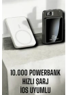 22.5W Magsafe Kablosuz Şarjlı Powerbank Dijital Ekran ve Hızlı Şarj