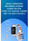 3 Kordonlu Dokunmatik Ekran Akıllı Saat ve 2.Nesil Kablosuz Bluetooth Kulaklık ANC/ENC