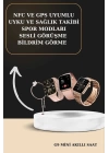 3 Kordonlu Pembe Amoled Ekran Akıllı Saat ve Yeni Nesil Pro Kablosuz Bluetooth Kulaklık ANC/ENC