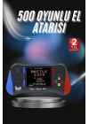 3.5 İnç 500ü 1 Arada Klasik Oyun Konsolu Nostalji Oyunlu Atari