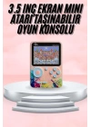 3.5 İnç Klasik Retro LCD Ekran 500 Oyunlu Oyun Konsolu Taşınabilir
