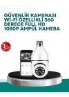 360° Panoramik Görüntüleme Sunan Ampul Tipi Güvenlik Kamerası