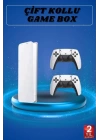 3D Çift Oyun Kollu 4K HD Ekran Nostaljik 20.000 Oyunlu Beyaz Game Box